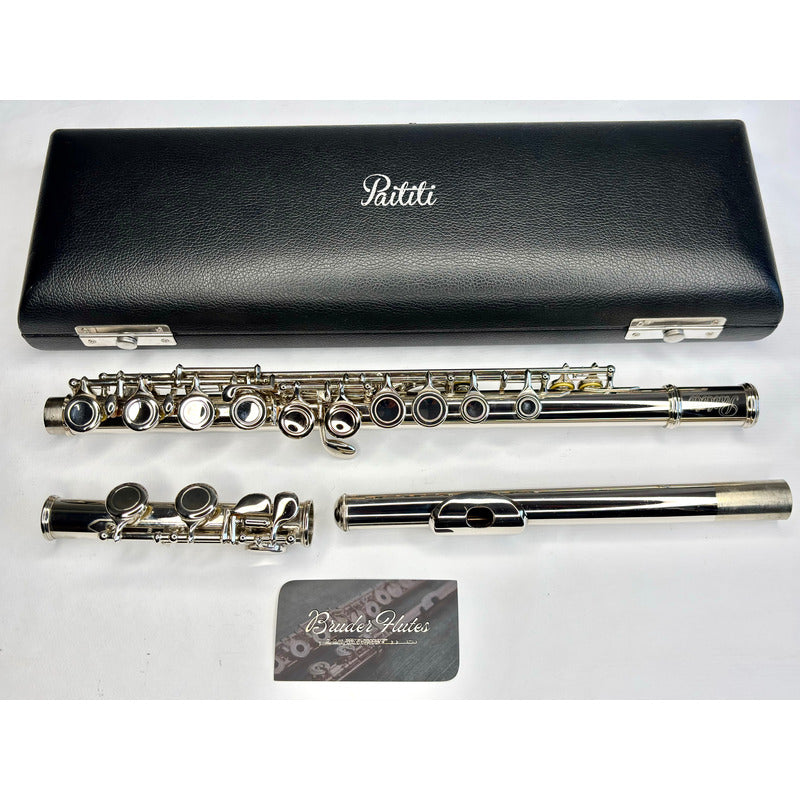 Flautra Transversal Paititi Std - Made In U S A  #81 Prata