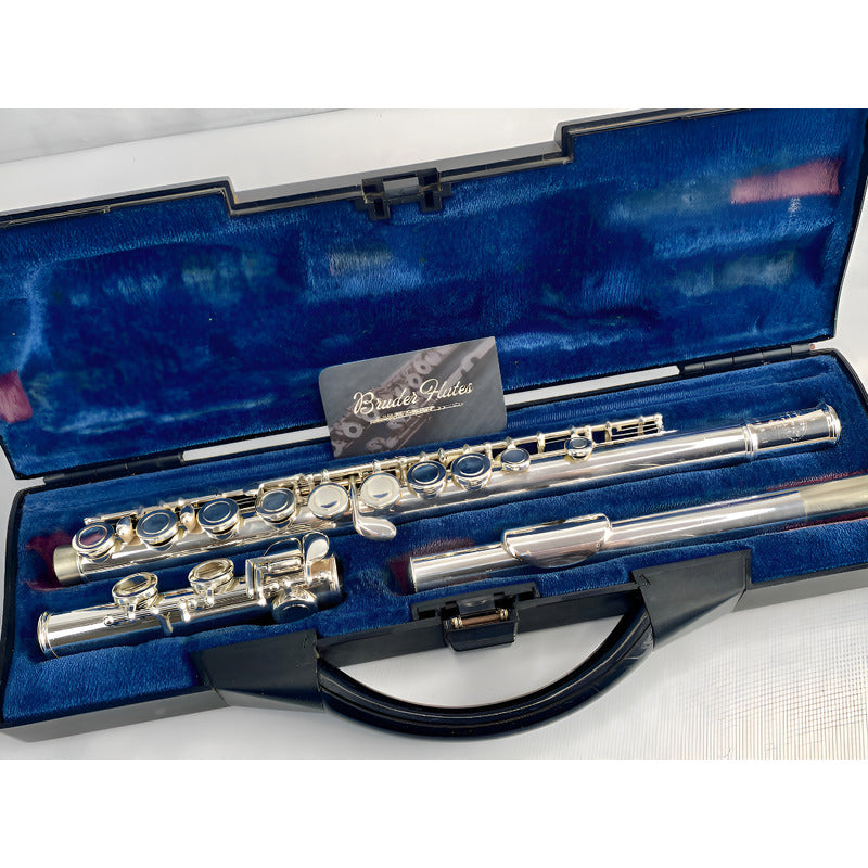 Flauta Transversal Buffet Crampon Bc6010 - Made England  #98 Prata