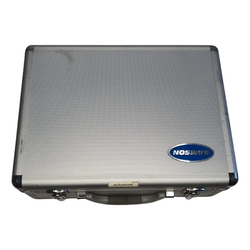 Microfone Condensador Samsom C1ou Pro - Case Alumínio Prateado