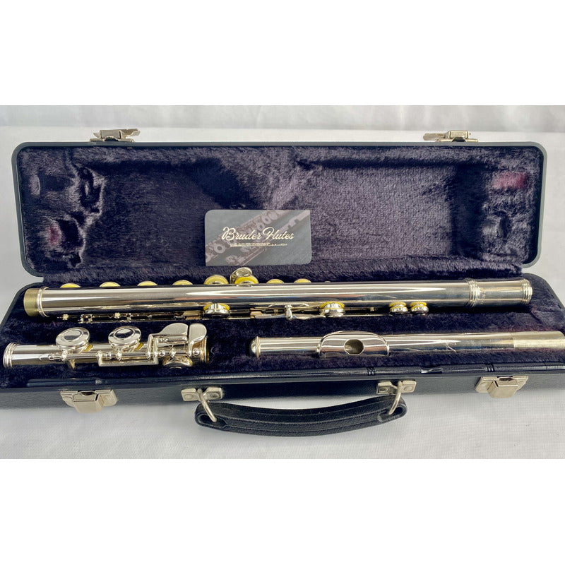 Flauta Transversal Armstrong 104  - Made In U S A #58 Prata