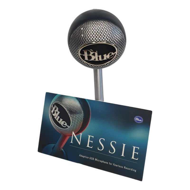 Microfone Blue Nessie - Novo Na Caixa - Usa Prateado
