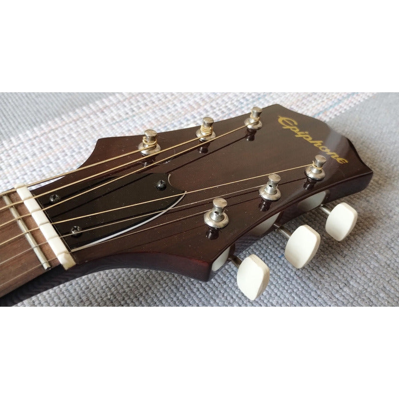 Violão EpiPhone Ft 120 - Japan  - Acústico / Vintage + Case Natural Destro Pau-rosa