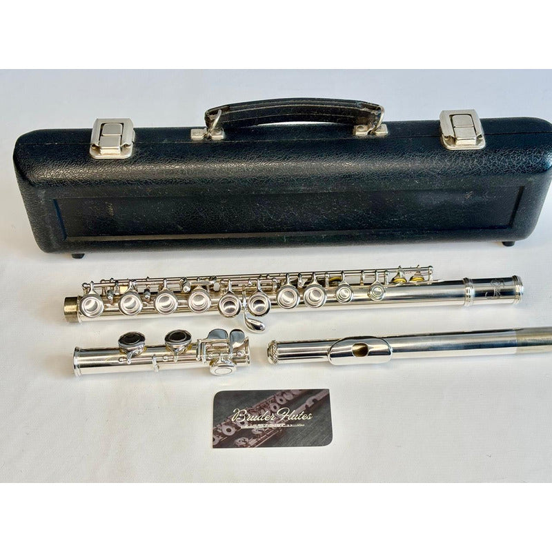 Flauta Transversal Etude - St - Made Usa #85 Prata