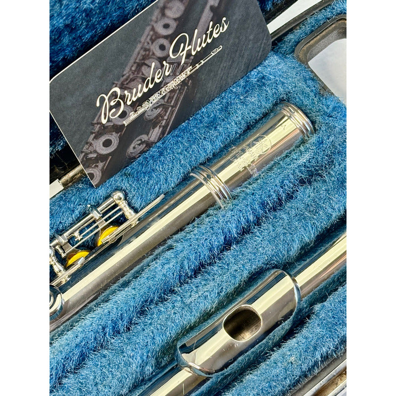 Flauta Transversal Yamaha 21 N - Made In Japan  #90 Níquel