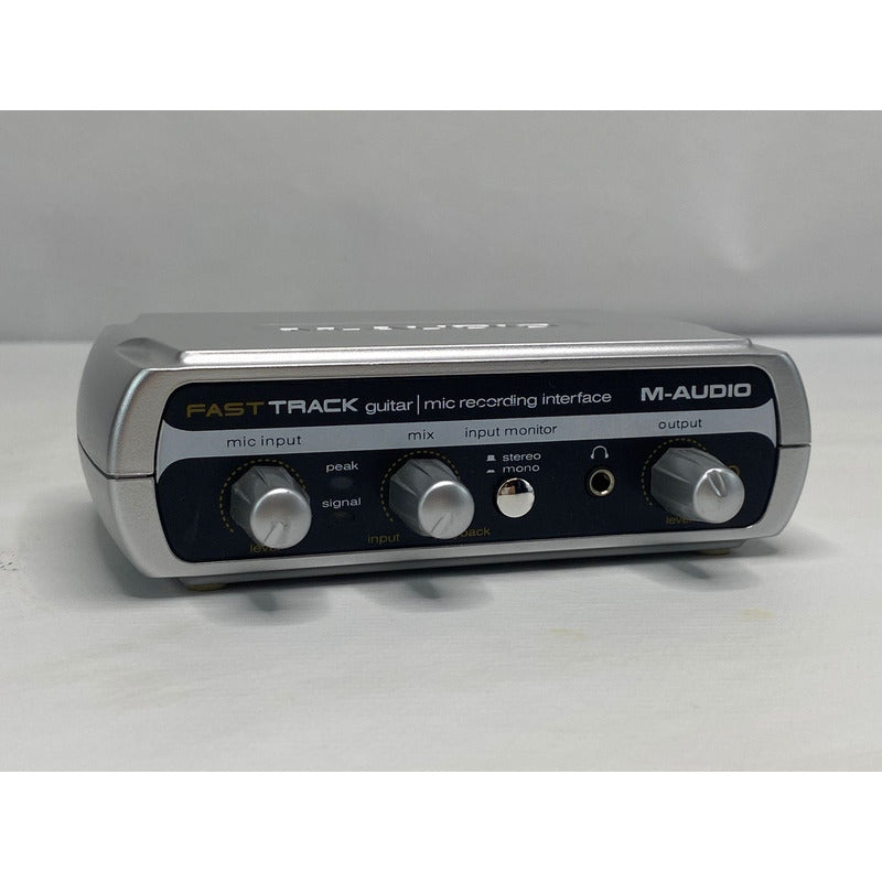 Interface M-audio Fast Track Usb / U S A #22 Cinza 5v