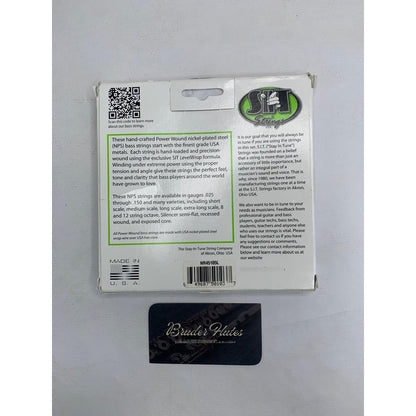 Encordoamento Sit Strings  Baixo Power Wound - Made In Usa