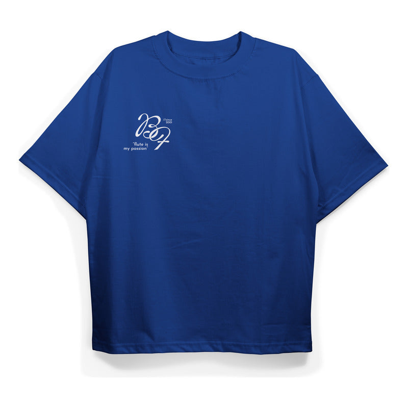 Camiseta Flauta Transversal Djalma Julliot - Project / Azul Azul Djalma Juliot Project G