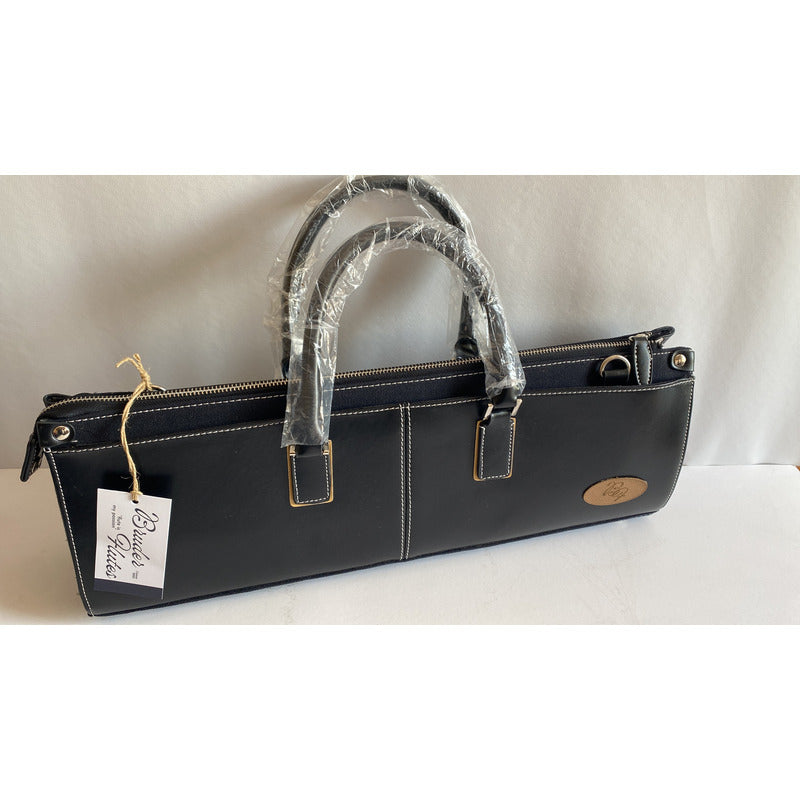 Bolsa De Couro Para Flauta Transversal  #34