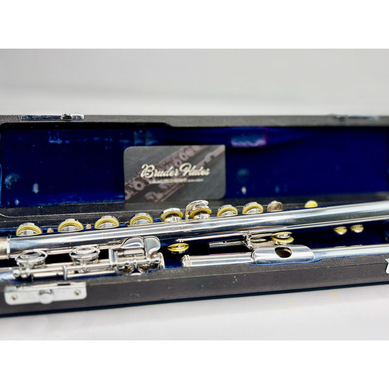 Flauta Transv Kotake K25s Japan / P Lábio + Riser Prata #79 Prata