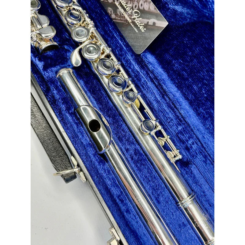 Flauta Transversal Emerson  E F 2 - Made In U S A  #92 Prata