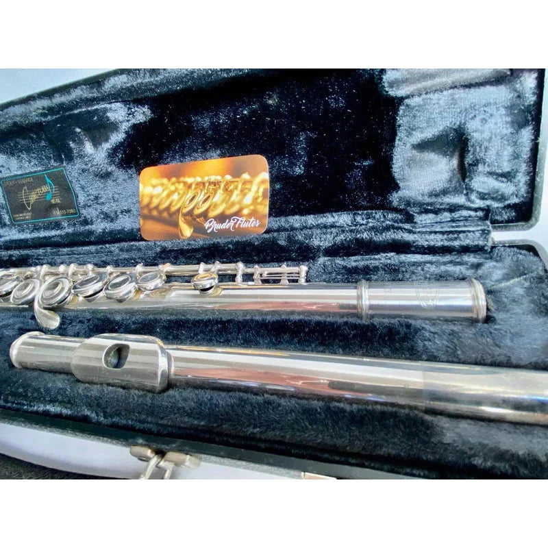 Flauta Transversal Yamaha Vito 113 /  Made In Japan #18 Prata