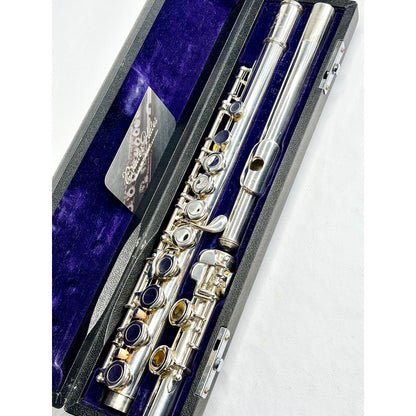 Flauta Transversal Sun Haruno Flutes / Japan / Mi Mec #75 Prata