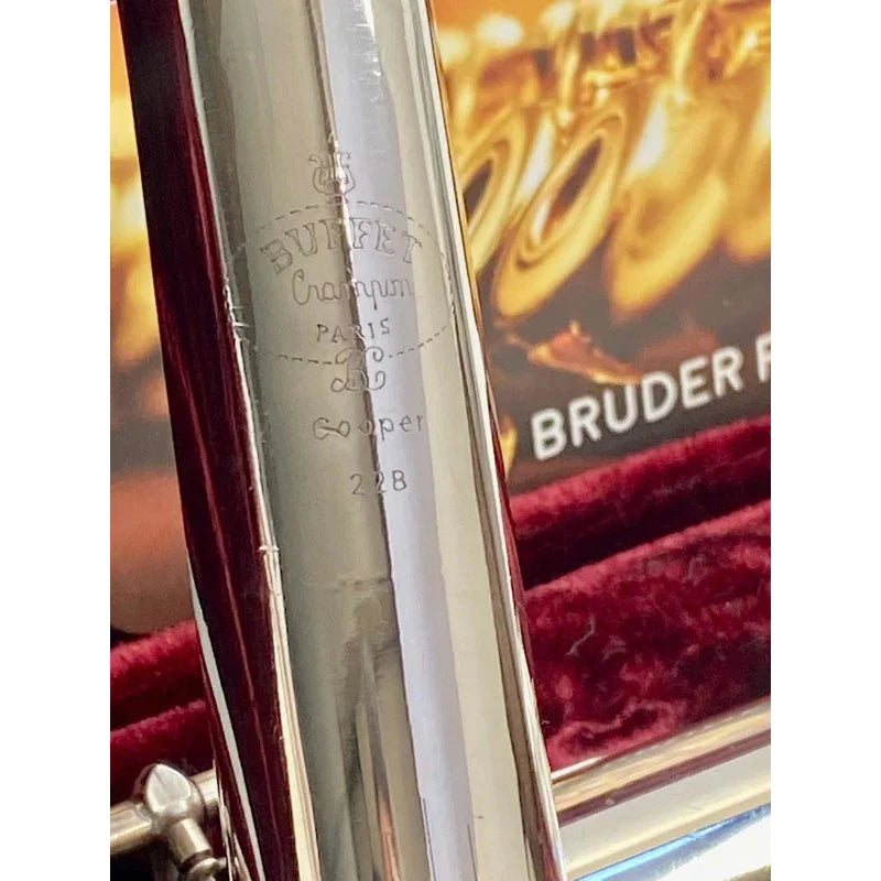 Flauta Transversal Buffet Crampon Akc 228 - England  #6 Prata