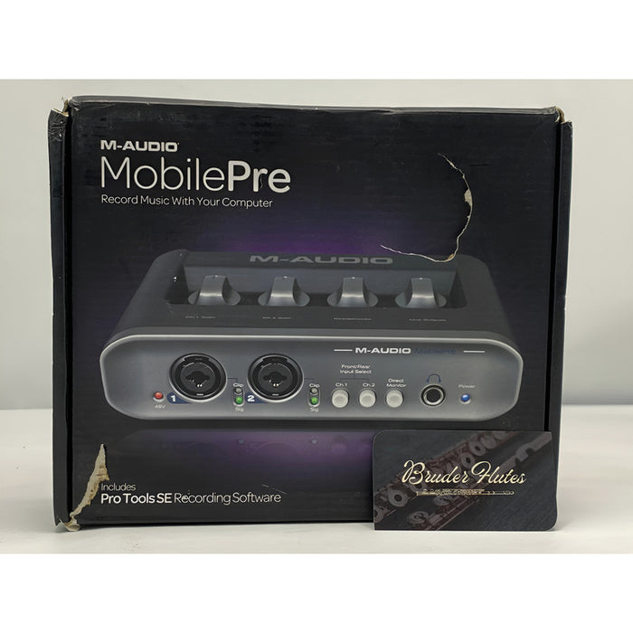 Interface M-audio Mobilepre / U S A #28 Cinza-escuro 5v