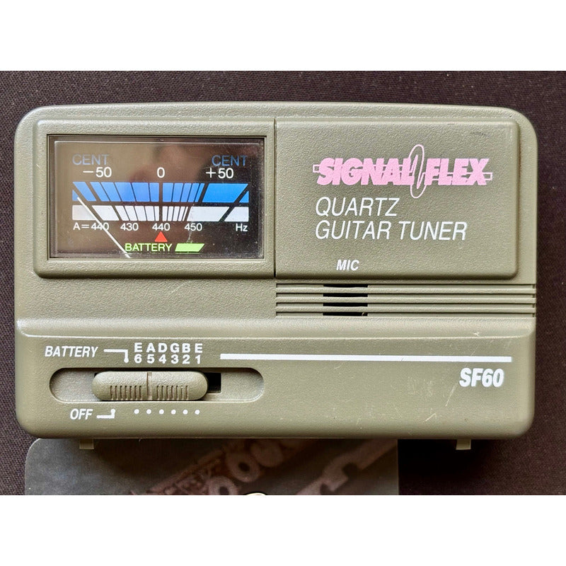 Afinador Signal Flex Sf60 - Made In Korea Preto