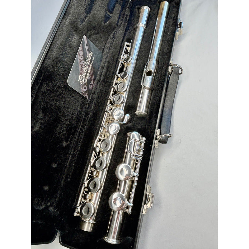 Flauta Transversal Gemeinhardt 22 S P / Made In Usa #67 Prata