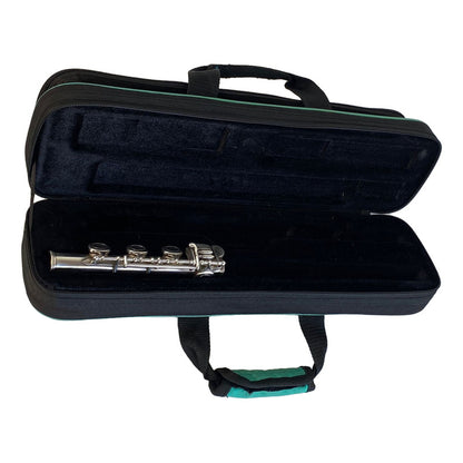Case Flauta Transversal Kaces Verde Preto - Made In Usa #16