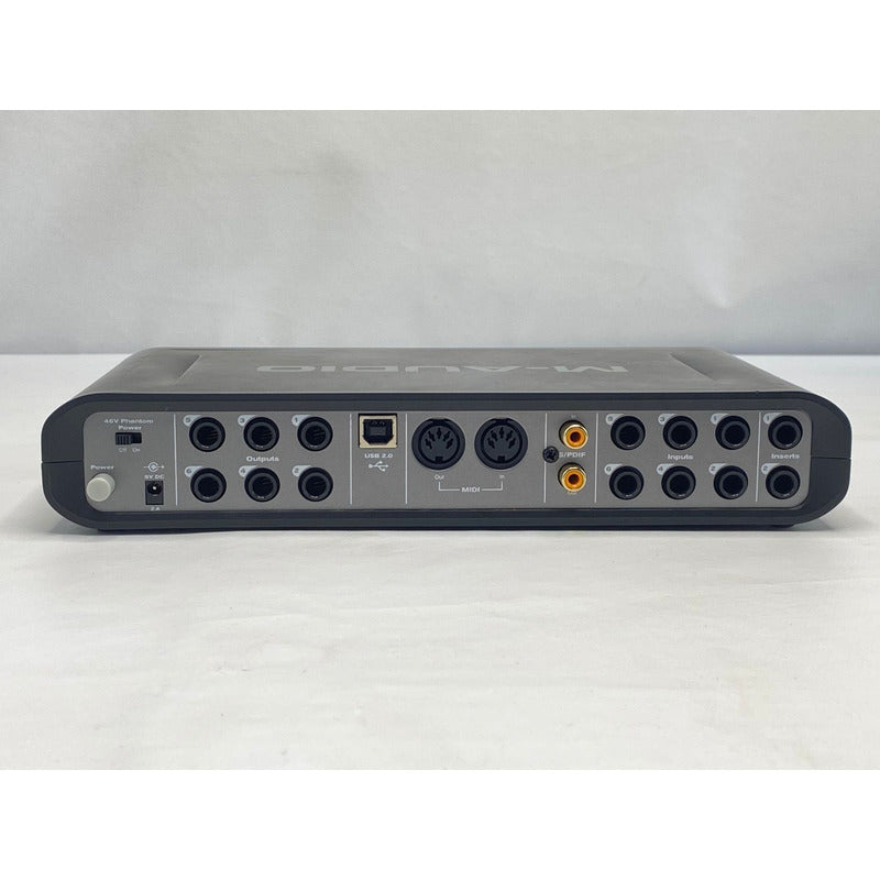 Interface M-audio Fast Track Ultra/ U S A #15 Cinza 5v