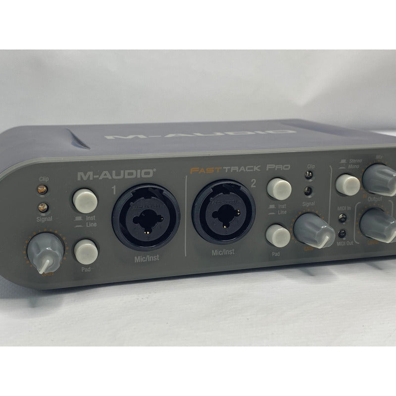 Interface Áudio M-Audio Fast Track Pro - Made in Usa