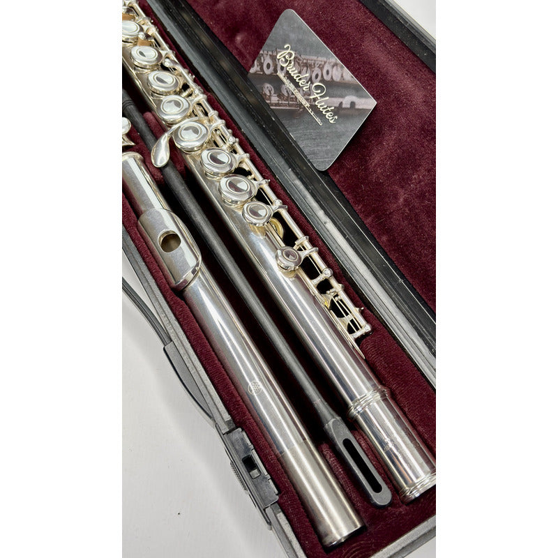 Flauta Transversal Yamaha 225 S I I / Made Japan  #94 Prata