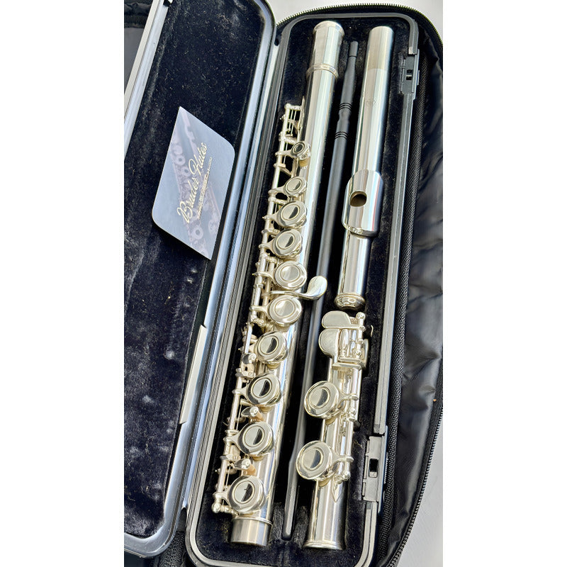 Flauta Transversal Yamaha 221 Silver / Made Japan  #122 Prata