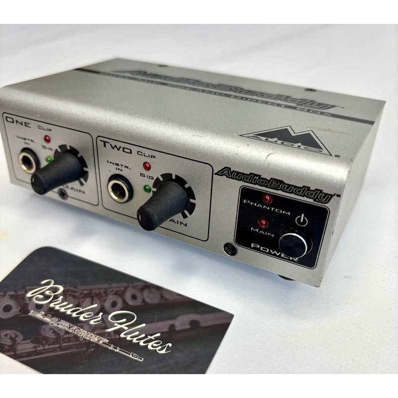 Pré Amplificador De Microfone M-audio Audiobuddy / U S A #54 127/220v