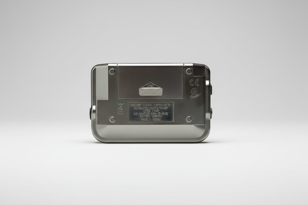 Afinador Fender Ag-6 Cromático - Red Sparkle - Made In Usa Vermelho