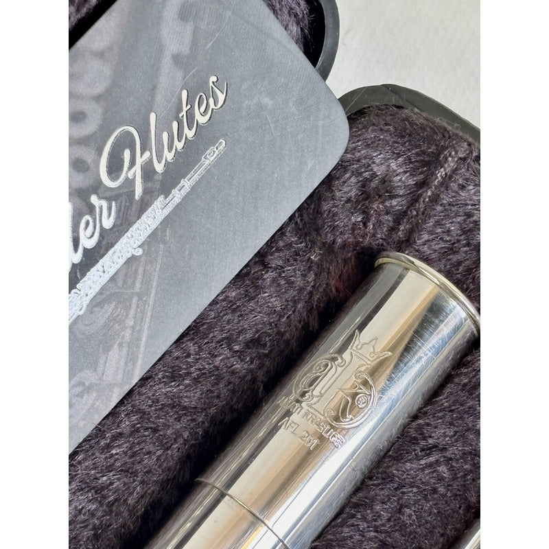 Flauta Transversal Amati Kraslice A F L 201   #96 Prata