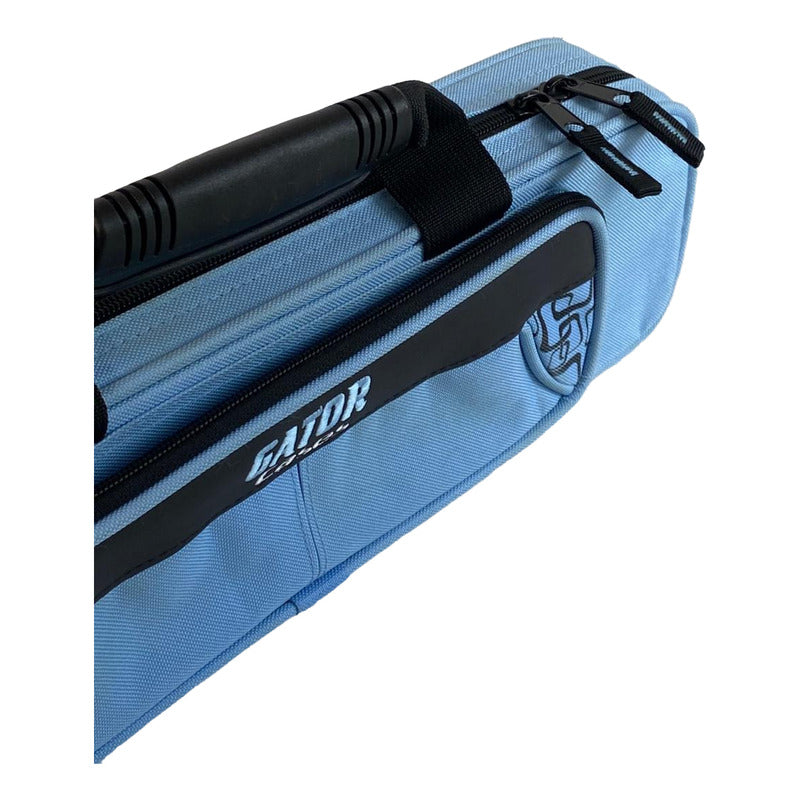 Case Flauta Transversal Gator Azul - Made In Usa #22