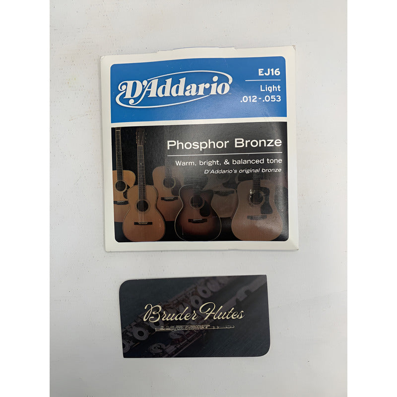 Encordoamento Violao Aço Daddario Ej16 012 Phosphor Bronze