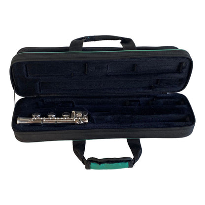 Case Flauta Transversal Kaces Verde Preto - Made In Usa #16