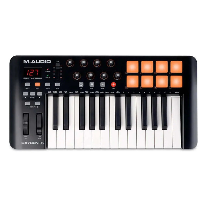 Teclado Controlador M-audio Axiom 49 - Made In Usa #125 Preto