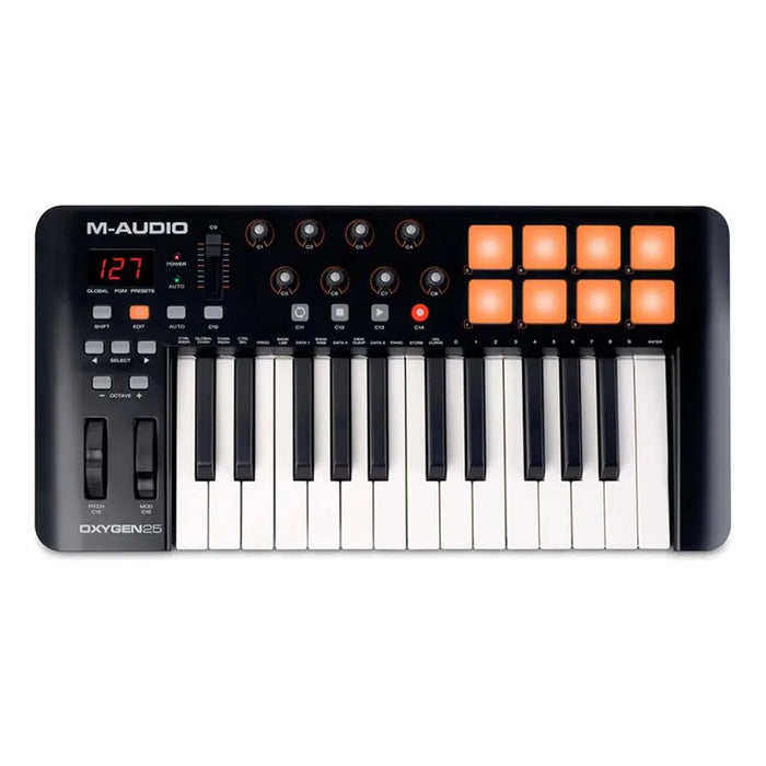Teclado Controlador M-audio Axiom 49 - Made In Usa #125 Preto