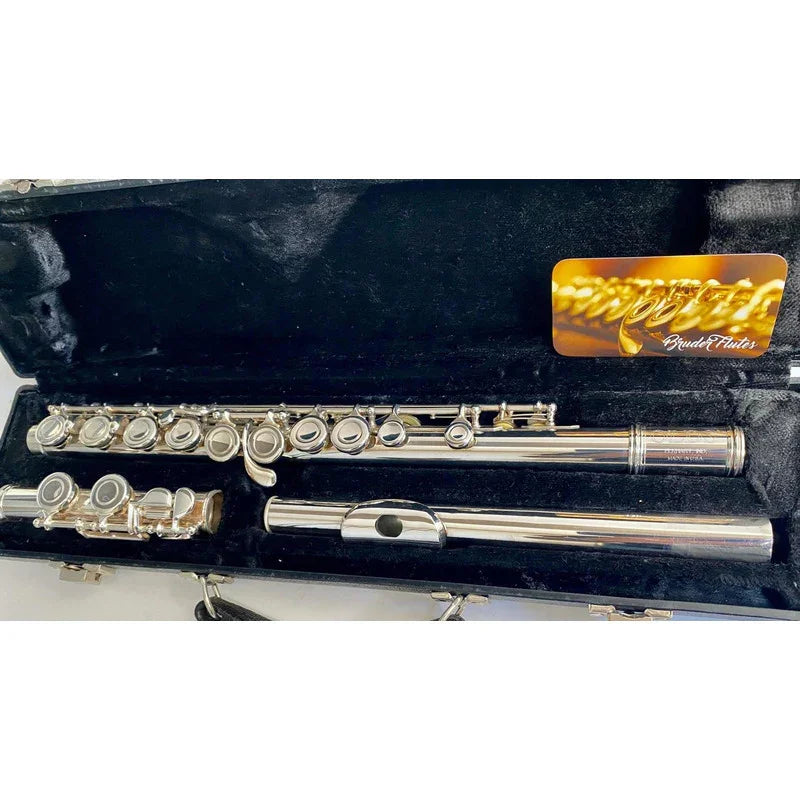 Flauta Transversal Olds Na77sj Ii - Made In U S A #13 Custom Prata