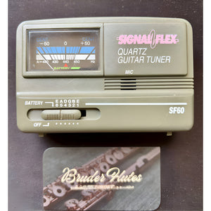 Afinador Signal Flex Sf60 - Made In Korea Preto