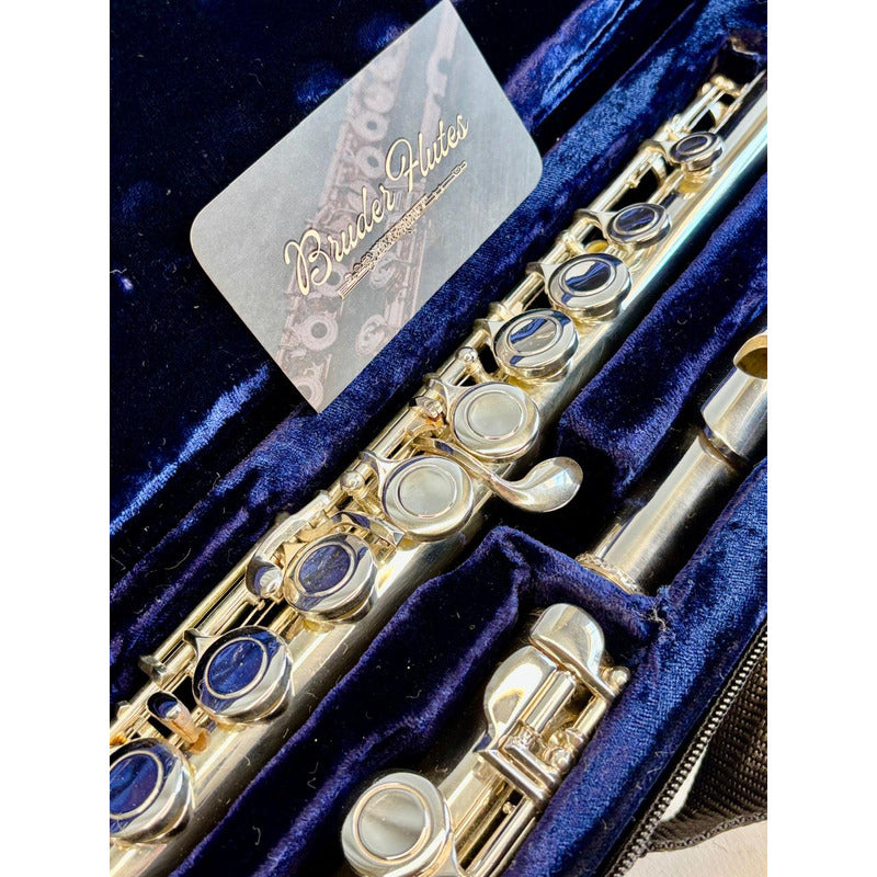 Flauta Transv Trevor James Tj 10xe /p Lab Riser Prata Rec Mi Prata