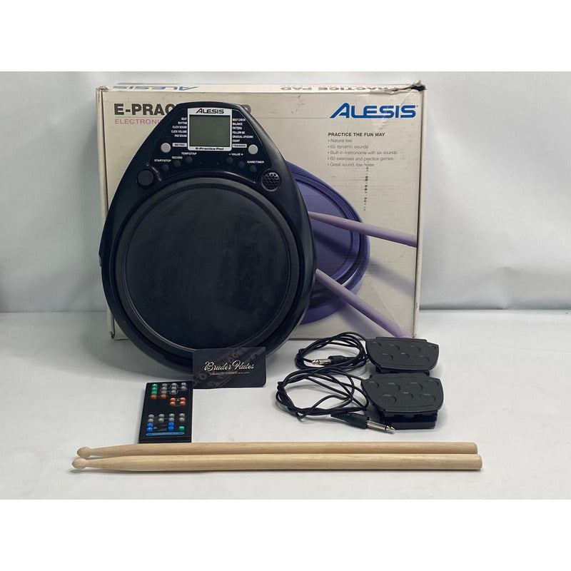 Almofada E-pad Treinamento Bateria Alesis / Made In Usa Preto