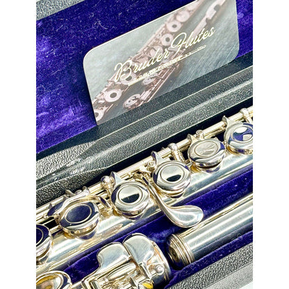 Flauta Transversal Sun Haruno Flutes / Japan / Mi Mec #75 Prata