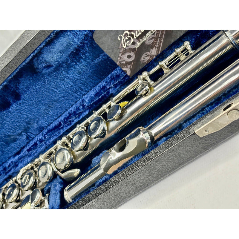 Flauta Transversal Prima Muramatsu 102 Bocal Wave/ Japan #92 Prata