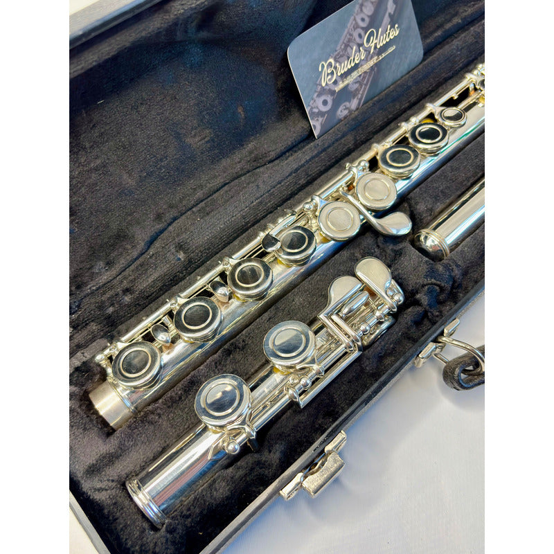 Flauta Transversal Emerson  E F 2 - Made In U S A  #95 Prata