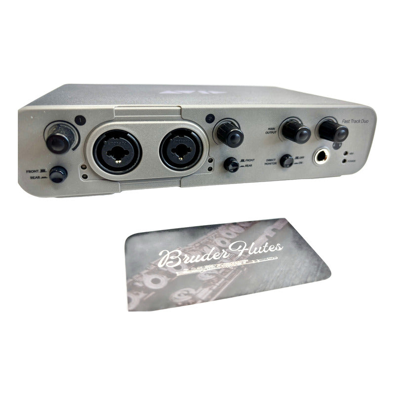 Interface Avid Fast Track Duo / U S A  #34 Prata 127/220v
