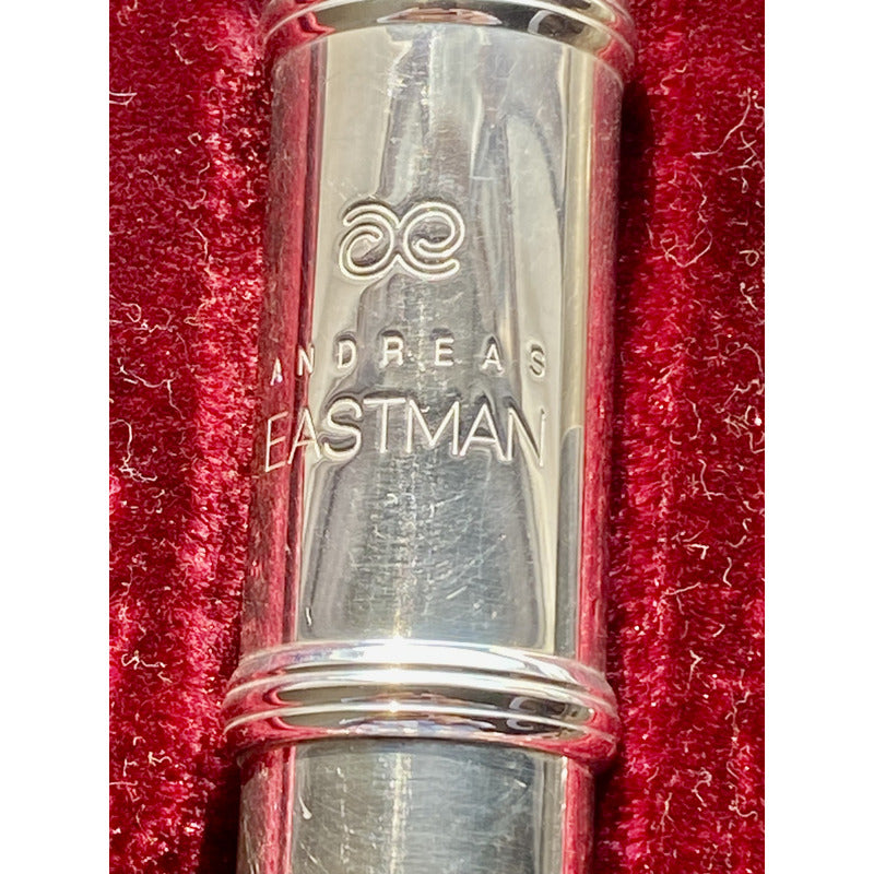 Flauta Transv Eastman By Haynes EFL 220 S - Open Hole - Porta Lábio & Riser em Prata Maciça #12