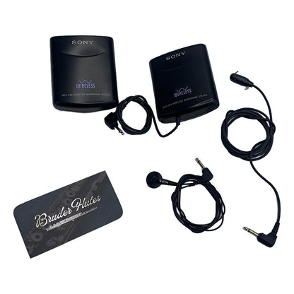 Microfone Lapela  Sony Wcs-999 Wireless / Made In Japan Preto