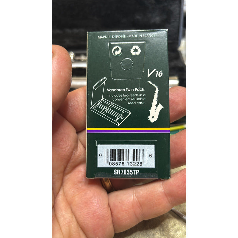 Palheta Vandorem V16 3 1/2 Saxofone Alto