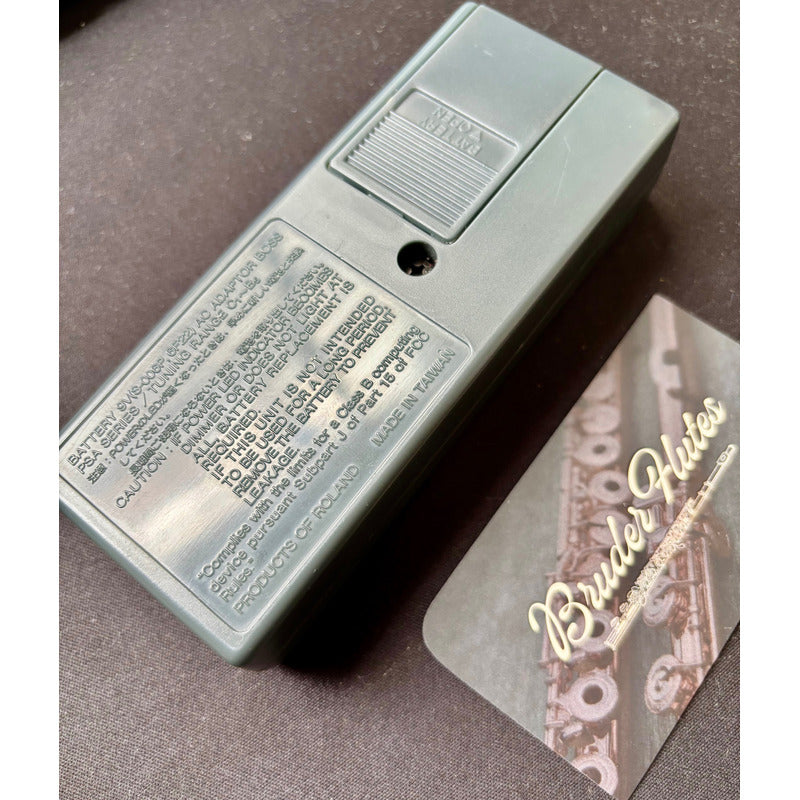 Afinador Boss Crhomatic Tuner Tu-12 S - Boss - Made Taiwan Preto