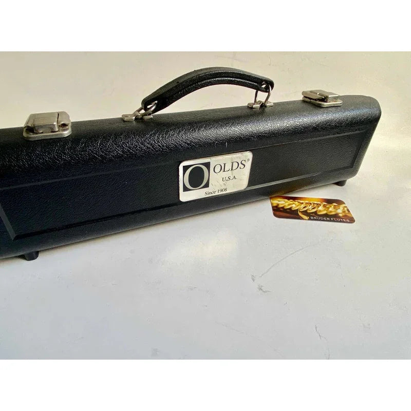 Flauta Transversal Olds Na77sj Ii - Made In U S A #13 Custom Prata