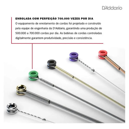 Encordoamento Violão Aço .012 D'addario Phosphor Bronze Ej16