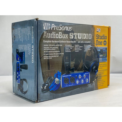 Kit De Estúdio Presonus Audiobox One - Made In Usa