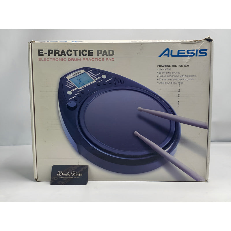 Almofada E-pad Treinamento Bateria Alesis / Made In Usa Preto