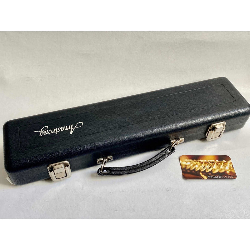 Flauta Transversal Armstrong 103 / Made In Usa #25 Prata